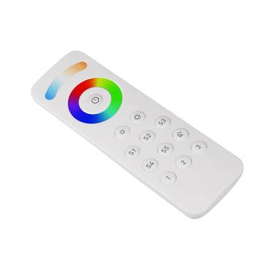 Wireless LED dimmer - VaLO Zigbee, 3 grupos RGB+CCT control remoto video de demostración LedStorel.fi