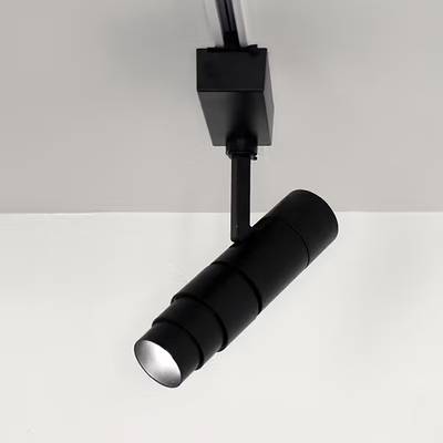 LUZ LED ZOOM, 4000K, regulable, 15W, CRI90, IP20, negro mate