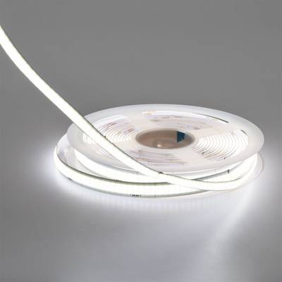 Las tiras de luces LED proporcionan una iluminación brillante, la tira flexible ilumina la superficie blanca, acentúa la iluminación LED.