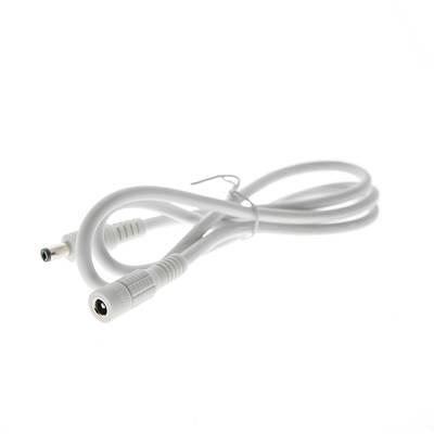 cable de 1m entre tira led y transformador, blanco