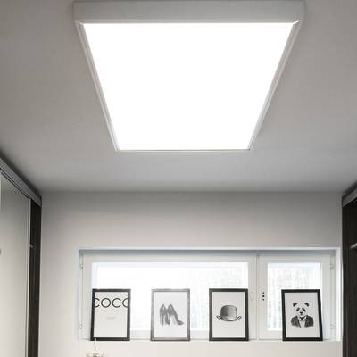 Recessed LED PANEL 600x1200 — Surface mounted (50mm frame), screw assembled
