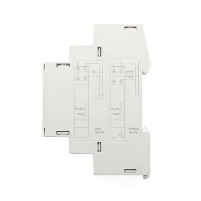 Esquema eléctrico detallado con secciones "Con Neutro" y "Sin Neutro", con fondo blanco para instalación de iluminación LED.