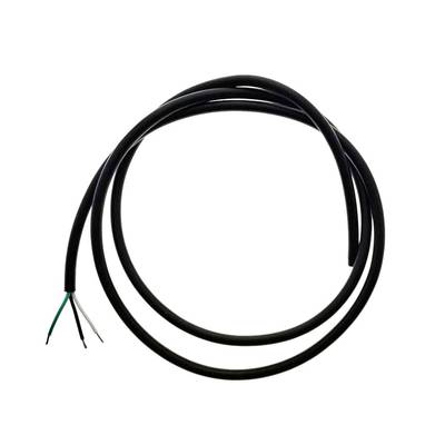 cable 1m, tripolar 3x0,5mm², CCT, negro