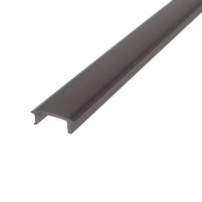 Tapa negra para perfil led