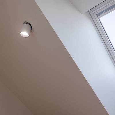 LED downlight - KOLO ROUND, 2800-6600K adjustable, dimmable, 90 degree angle, 10W, CRI96