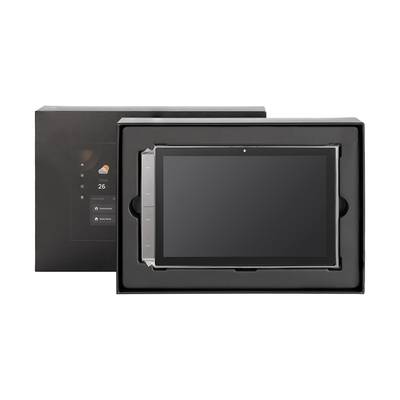 Tuya Max10 smart home center vista delantera y trasera