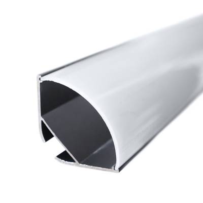 Surface PROFILE aluminium, black, 2m, 45 degrees 30x30mm