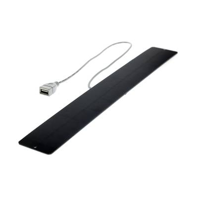 Mini panel solar para motores de cortina de carga de mantenimiento de la batería, 5V, 3W
