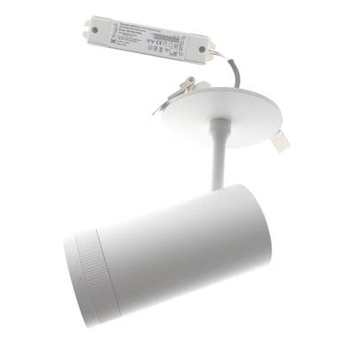 FOKUS LED empotrable - temperatura de color regulable, regulable, 7W, CRI98, IP20, blanco mate