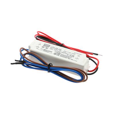 Transformador LED 24V, 20W, Mean Well, IP67