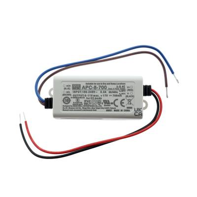 Transformador LED para caja de empalmes 700mA, 8W, IP42 Transformador LED para caja de empalmes 700mA, 8W, IP42