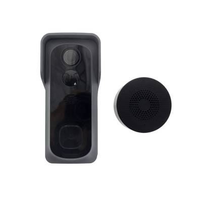 Timbre de video Tuya BELL 7S negro