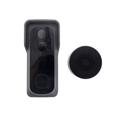 Timbre de video Tuya BELL 7S negro
