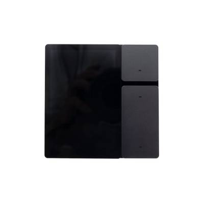 Tuya Smart Mini Pantalla inteligente de 3,5 pulgadas con relé 3x200W, Negro