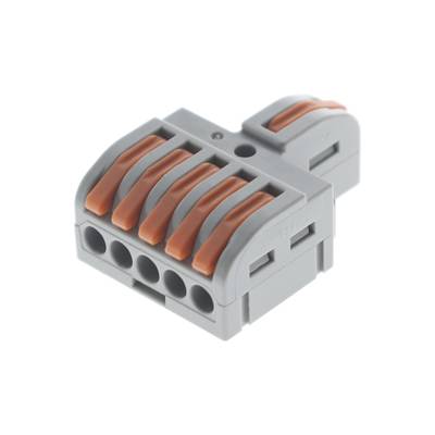 Conector de palanca 1 a 6 (Wago) para ramificación de cables