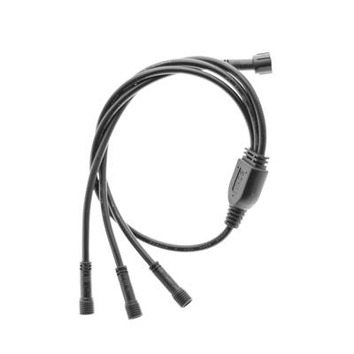 cCT de 3 divisores para focos y paneles LED, negro