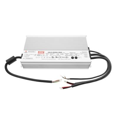 Transformador LED 36V, 600W, Mean Well, IP65