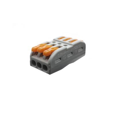 Conector de palanca 2x3 (Wago) para extender cintas de leds