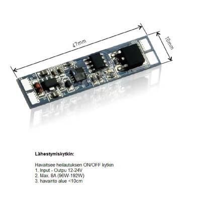 Tiras de luz LED INTERRUPTOR DE CALENTAMIENTO, 12V-24V