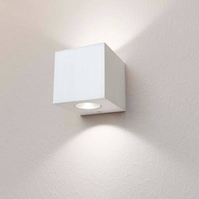 LÁMPARA DE PARED LED XL CUBIC 2, temperatura de color regulable, regulable, 2x3W, CRI91, IP21, blanco mate