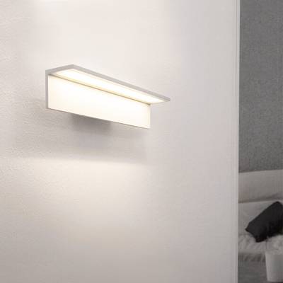 LED WALL LIGHT BLADE 300, 3000K, 4.2W, CRI80, IP54, blanco mate