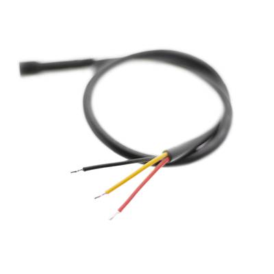Cable de conexión del transformador al distribuidor, CCT para focos y paneles LED, negro