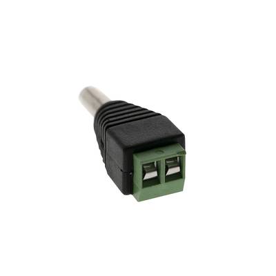 Conector DC macho 5,5mm atornillable