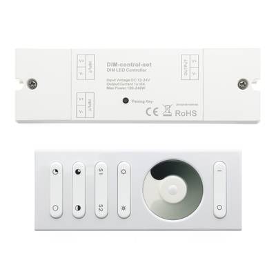 Set receptor regulable para tiras led, 1x10A