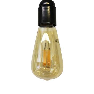 Bombilla LED E27 - VINTAGE, cobre, 6W, 2500K