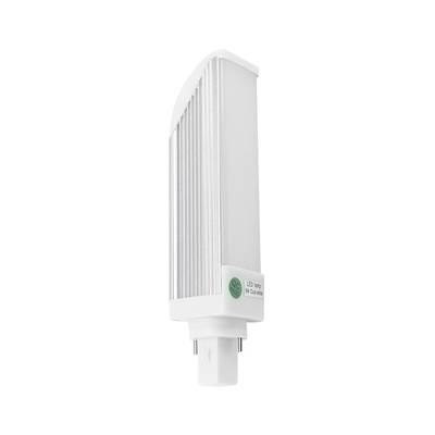 Lámpara LED rectangular con conector de dos clavijas para una iluminación energéticamente eficiente, ideal para soluciones de iluminación sostenibles.