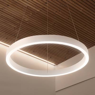 LED SIDE LIGHT HOOP, temperatura de color regulable, regulable, 25W+15W, CRI95, IP44, blanco mate