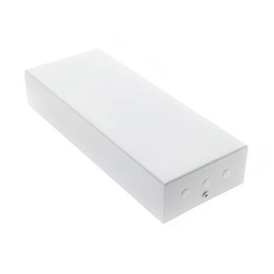 Plafón fijo blanco para transformadores de leds, capacidad del transformador hasta 100W