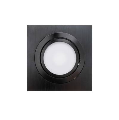 Downlight LED KANTTI direccional SQ033B, temperatura de color regulable, regulable, 9W, CRI91, IP44, negro