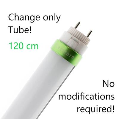 Tubo LED compatible T8, 120cm, 4000K, 20W, 3600 lúmenes