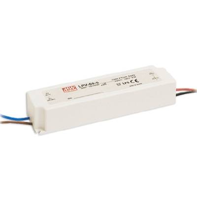 Transformador LED 24V, 60W, Mean Well, IP67