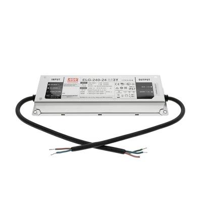 Transformador LED 24V, 240W, Mean Well, IP67