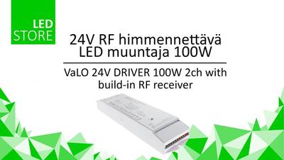 Transformador LED 24V, 75W, RF regulable para luces led monocromáticas y CCT/RGB/RGB+W