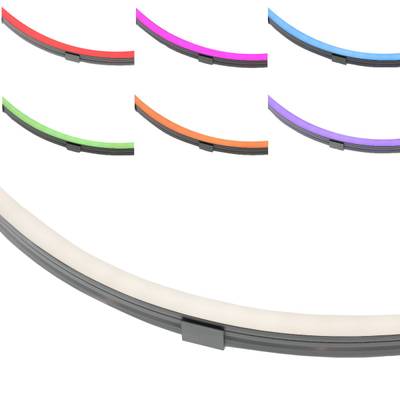 1m RGBW 4000K tira LED - CAMELEONT, NEON , 24V, 14,4W/m IP65