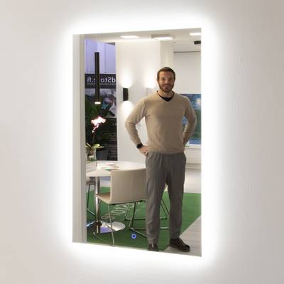LÁMPARA LED HALO 1200, 4000K, 55W, CRI90, IP55, montaje vertical