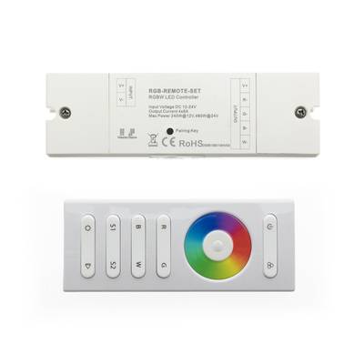 Set receptor RGBW para tiras led, 20A