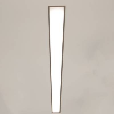 Perfil de aluminio para tira led - MAXI FITTABLE, 90x32mm, fijación por resorte, aluminio cepillado Perfil de aluminio para tira led - MAXI FITTABLE, 90x32mm, fijación por resorte, aluminio cepillado