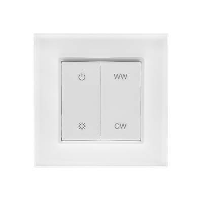 Dimmer LED inalámbrico - VaLO, control de temperatura de color CCT, pulsador