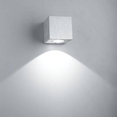 LÁMPARA LED CUBIC, 3000K, 3W, CRI90, IP21, aluminio cepillado
