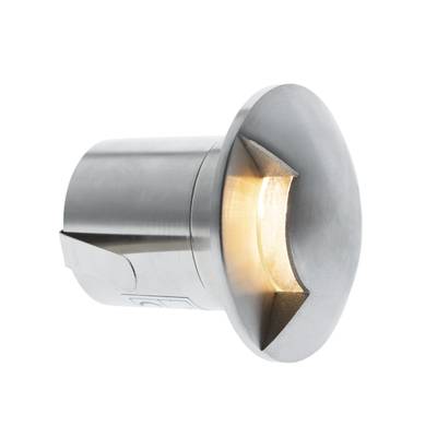 Aplique LED redondo de metal con un diseño recortado que proporciona una iluminación suave, encaja en espacios modernos y añade ambiente.