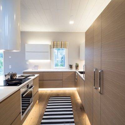 Luces led en la cocina