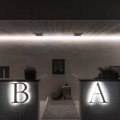 Iluminación exterior con LED