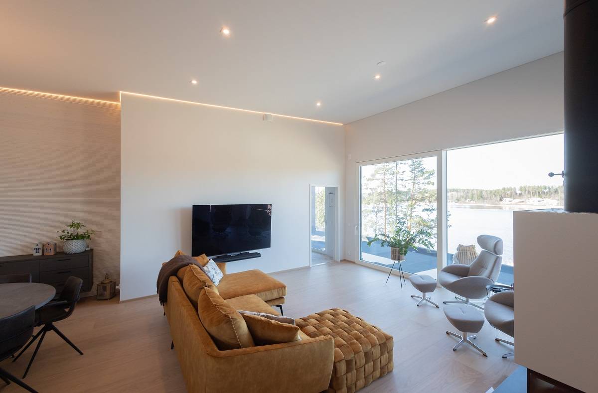 20 Iluminación para salones diáfanos Tiras de leds y focos ajustables a la temperatura de color deseada LedStorefi