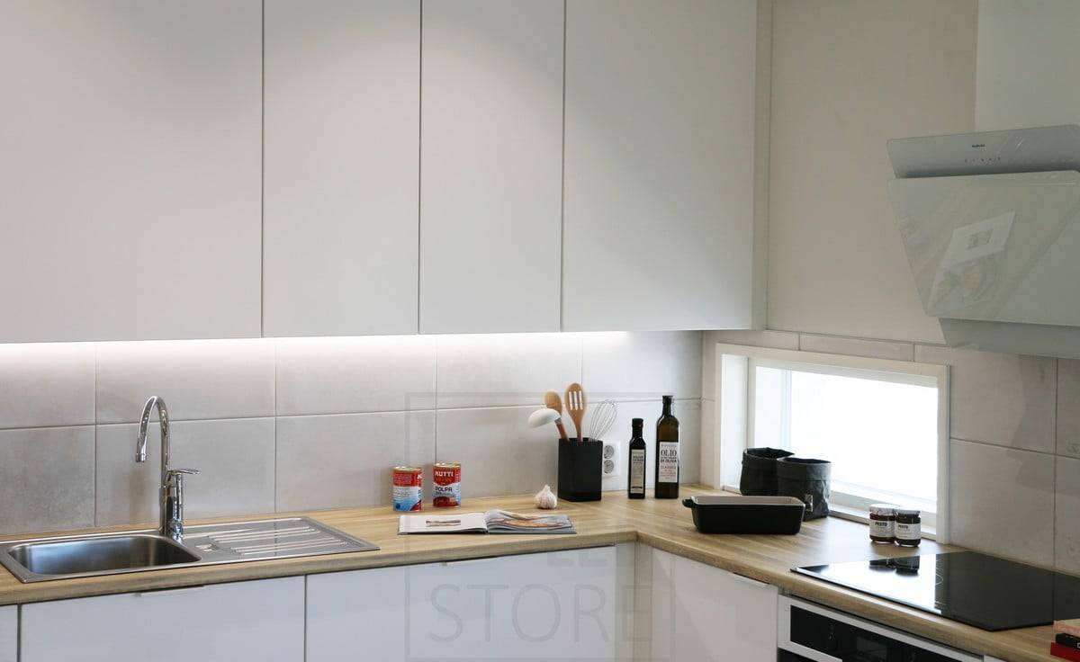 Feria de la Vivienda 2018: luz de trabajo en la cocina. Ledstore.fi