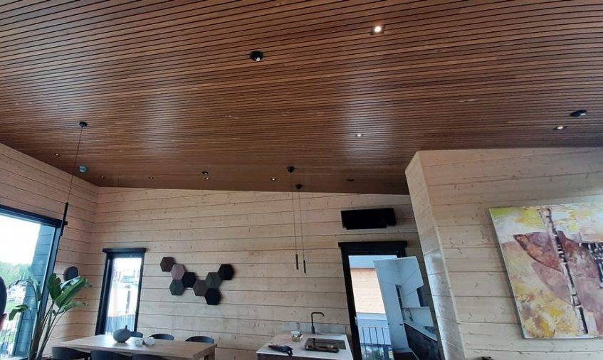 Feria de la Vivienda 2021: Puntos negros y afilados en el techo. Ledstore.fi