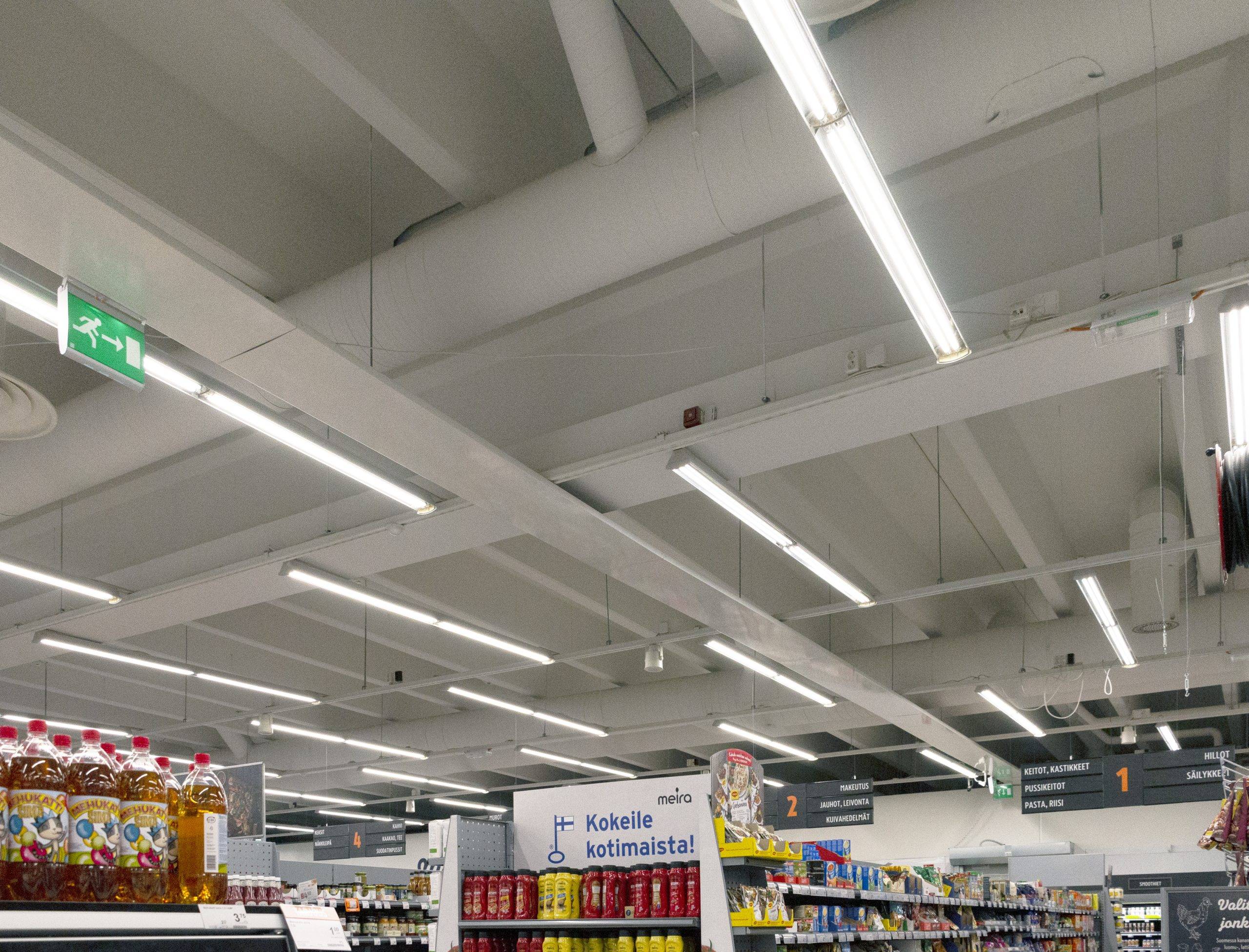 Los tubos fluorescentes Led iluminan de forma eficiente y uniforme grandes espacios. Ledstore.fi